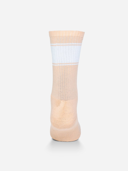 Tennis Socks Colored - Peach / White / 42-46