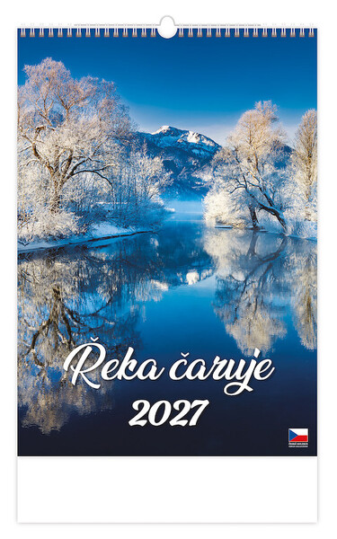 Nástěnný kalendář Řeka čaruje 2027