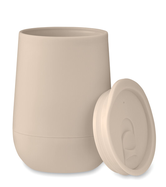 Dvojstenný pohár 300 ml PP Go - Béžová