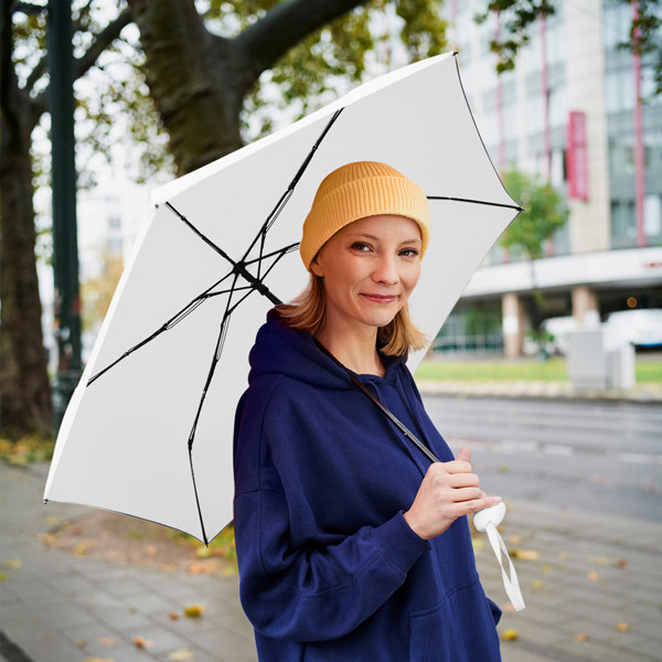 Mini pocket umbrella FARE-Tube® - White-White