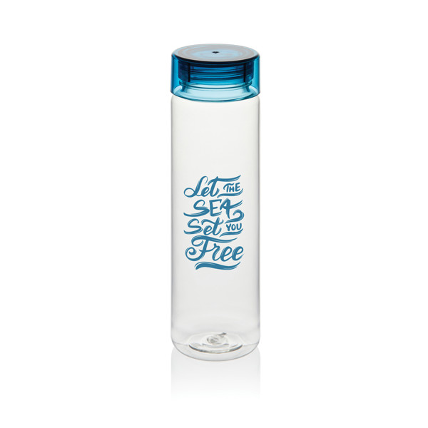 VINGA Bouteille d'eau 600ml en rPET RCS Cott - Bleu