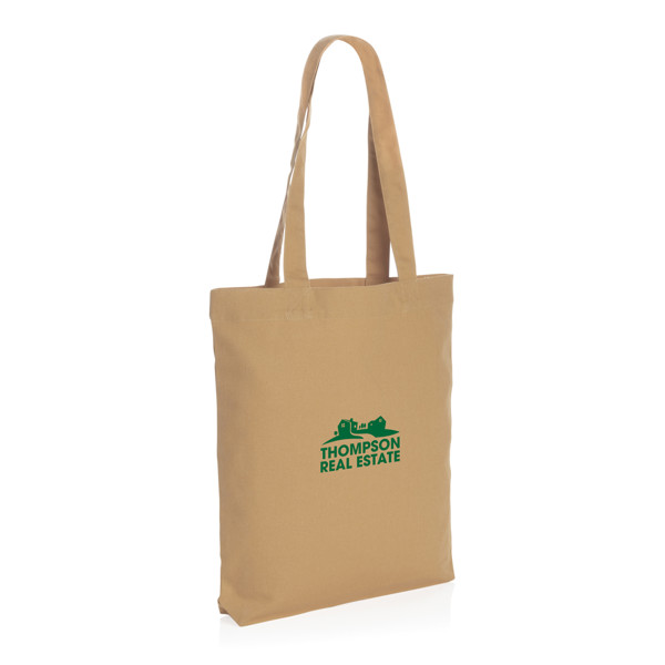 Sac tote en toile recyclée et non teintée Impact AWARE™ - Marron