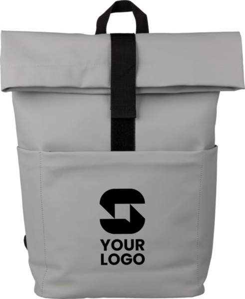 Mochila de couro PU Senta - Grey