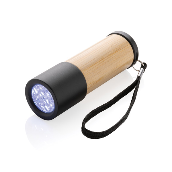 Bamboo and RCS certfied recycled plastic torch