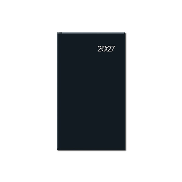 Mini diár A6 FALCON čierny 2027