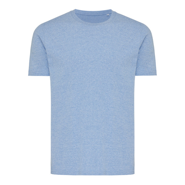 Tričko IQONIQ Brett z recykl. bavlny - Light Heather Blue / XXS