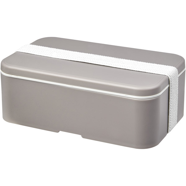 MIYO Renew 700 ml Lunchbox - kieselgrau / weiss