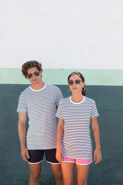 Unisex Striped T - XXS