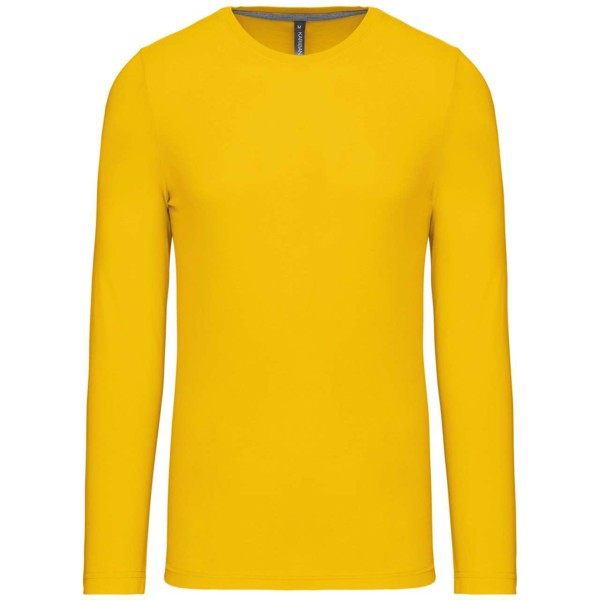 Men's Long-Sleeved Crew Neck T-Shirt