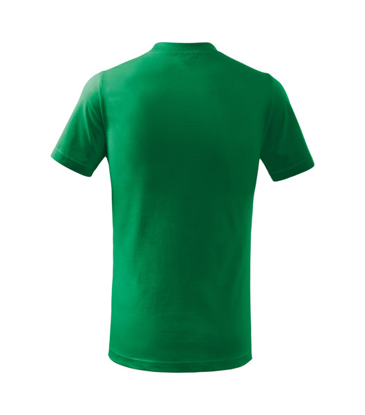 Tričko Dětské Malfini® Basic - Středně Zelená / 110 cm/4 roky