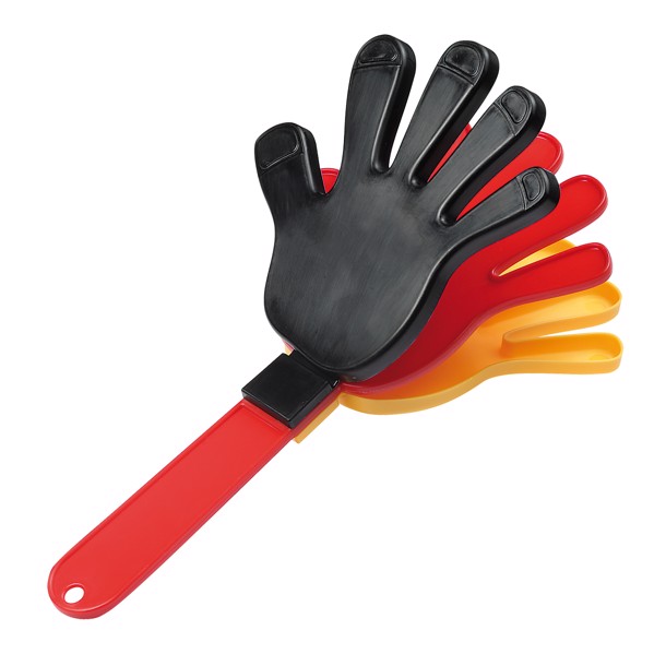 Klapper "Hand", Deutschland - Deutschland-Farben