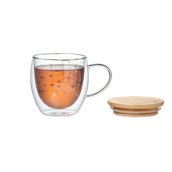 Double wall borosilicate mug Sion