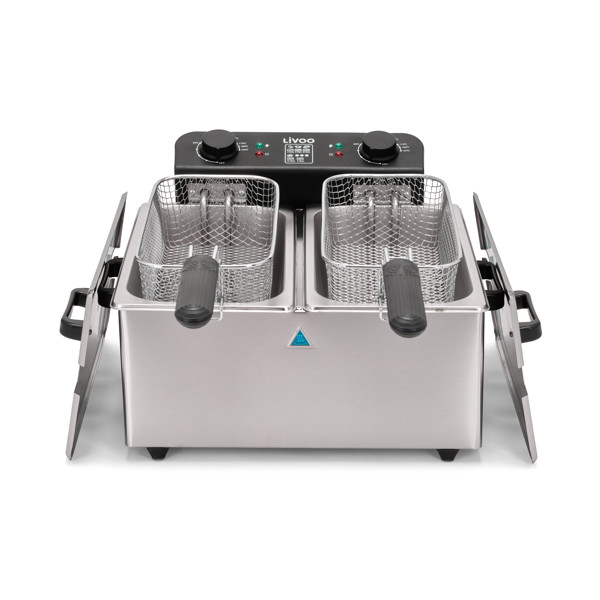 Friteuse double 2 x 3 L
