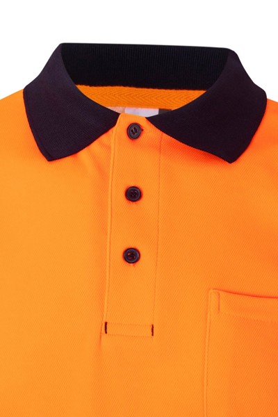 POLO ALGODÃO BICOLOR MC RS