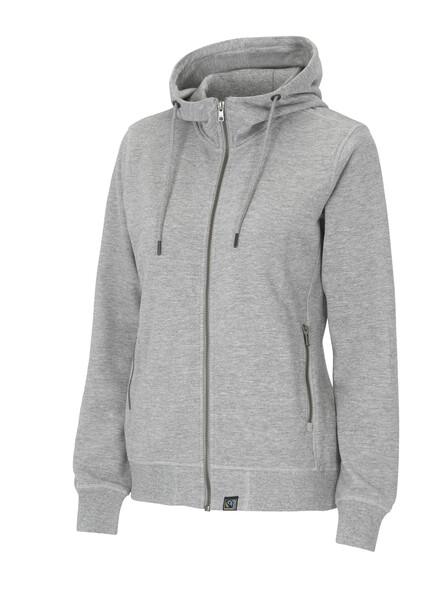 Cottover Gots F. Terry FZ Hood Lady Grel mel XXL