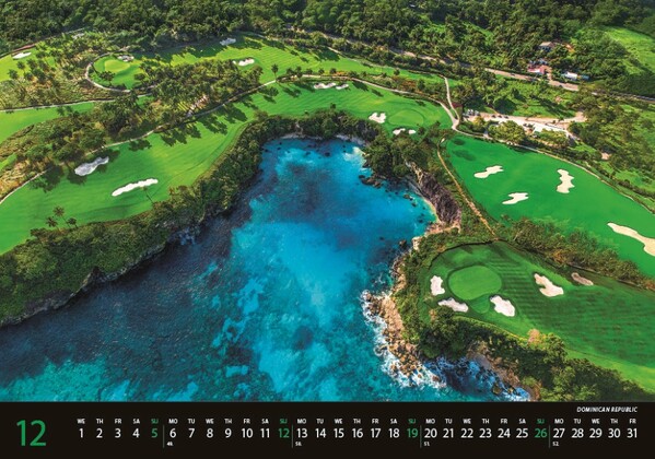 Nástenný Kalendár Golf 2027