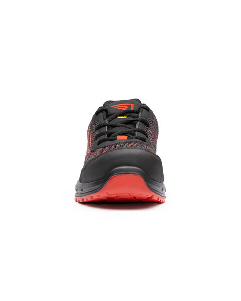 Workwear Shoe - Negro/Rojo Melange/Rojo Laboral / SIZE 47