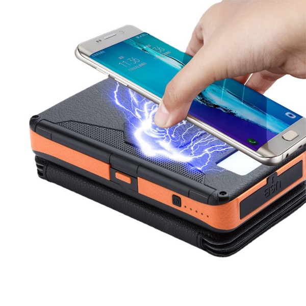 Solárna powerbanka s bezdrôtovým nabíjaním 20 000mAh