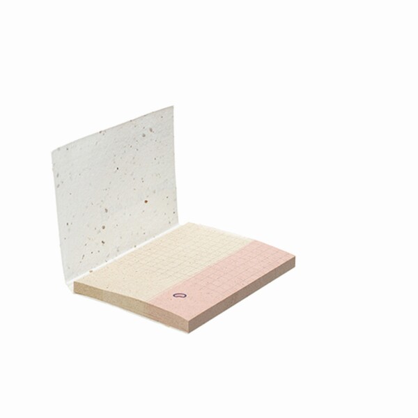 Soft Cover aus Samenpapier und Haftnotizen aus Graspapier (hergestellt in der EU) - Full Color