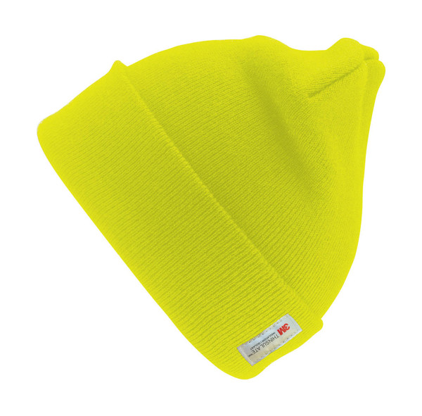 Heavyweight Thinsulate™ Woolly Ski Hat - Black / ONE SIZE