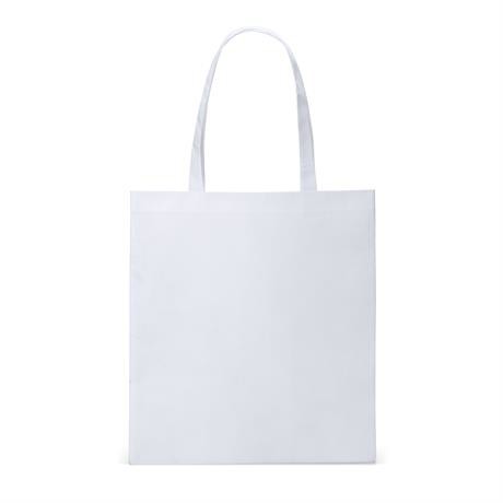 Non-woven bag customised by sublimation with reinforced handles