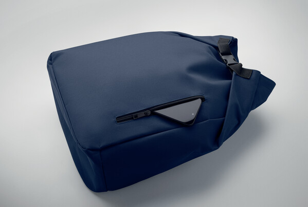 Sac à enroulage pour PC 15'' Uniton - Bleu Marine