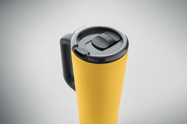Dubbelwandige beker 700ml. Howler Cup - Geel