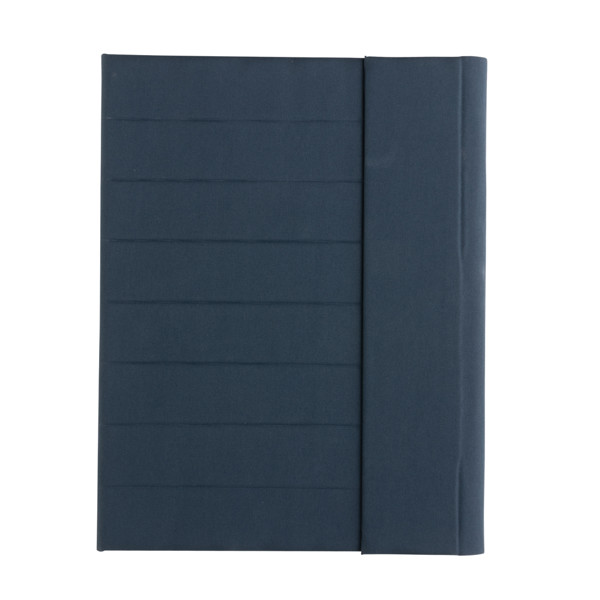 Impact Aware™ A4 portfolio with magnetic closure - Navy