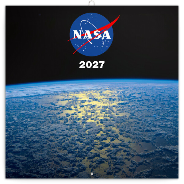Notique Poznámkový Kalendář Nasa 2027, 30 x 30 cm - Východní