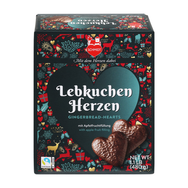 Darčekové srdiečka z perníka