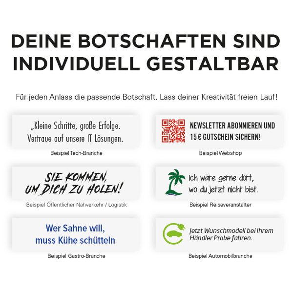 Fortune cookie, foil transparent | Foil: transparent