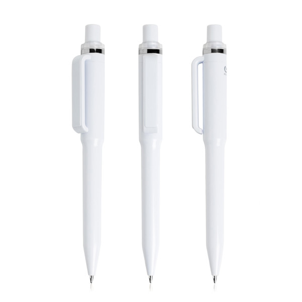 Esferográfica  Abs Reciclado, Design Distinto - Branco