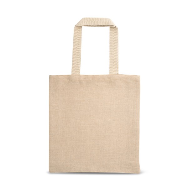 PADOVA. Juco bag (275 g/m²) with inner pocket in 100% cotton (120 g/m²)