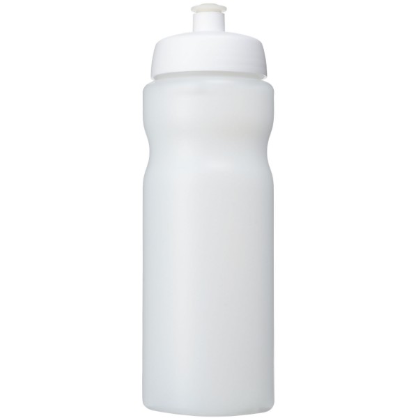 Bouteille de sport Baseline® Plus 650ml - Translucide / Blanc