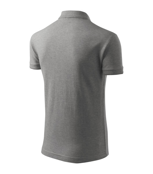 Polokošeľa Pánska Malfini® Pique Polo - Tmavosivý Melír / S