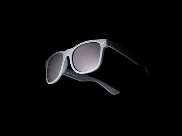 GRS recycled PC plastic sunglasses - Grey