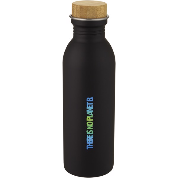 Kalix 650 ml stainless steel water bottle - Black