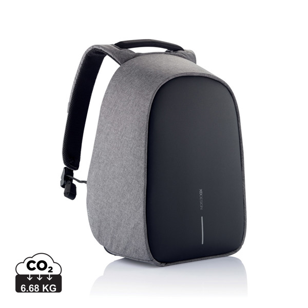 Bobby Hero Regular, Anti-theft backpack - Grey / Black