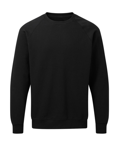 Raglan Sweatshirt Men - Black / S