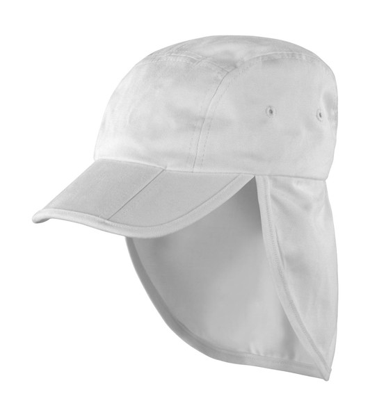 Folding Legionnaire Hat - White / ONE SIZE