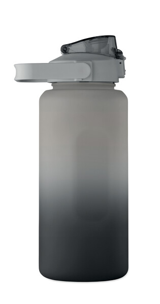 Fľaša na vodu z RPET 2000ml Activate Max - Čierna