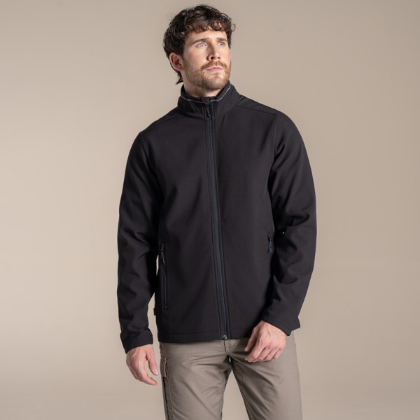 Expert Basecamp Softshell Jacket - Schwarz - 3XL
