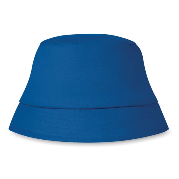 Cotton sun hat 160 gr/m² Bilgola - Royal Blue - Mompalao