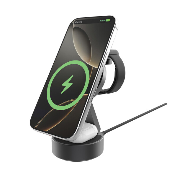 Quantum RCS 25W ultra-fast wireless 3-in-1 charger