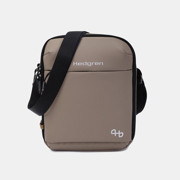 WALK | Geantă Crossbody Medie + RFID - Hedgren - Vintage Beige ECO