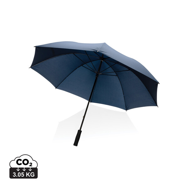 Parapluie tempête 30" en rPET 190T Impact AWARE™ - Bleu Marine