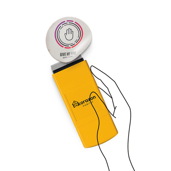 CUTTER GRATTOIR RACLOIR AVEC BLOCAGE DE LAME - Jaune