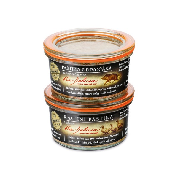 PATTE DUO. Set paštik