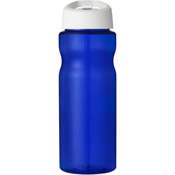 Gourde de sport H2O Active® Base Tritan™ de 650 ml avec couvercle à bec verseur - Bleu / Blanc