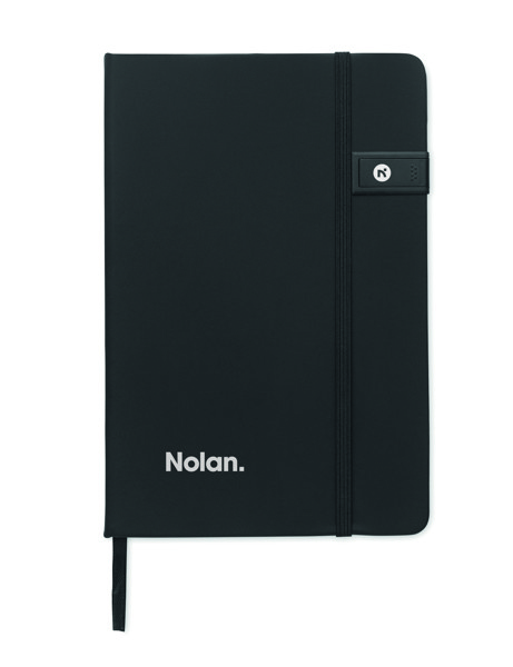 A5 notebook w/ integrated USB Usbnote